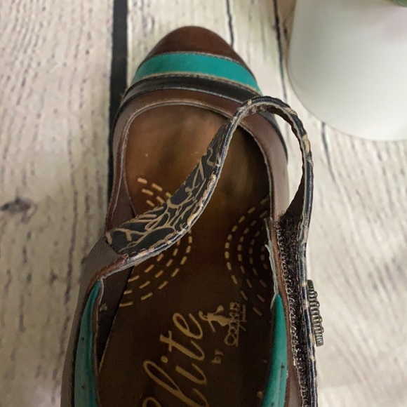 Elite Sz 6 Brown Mary Jane shoe - Picture 9 of 10